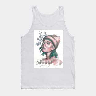 pink girl Tank Top